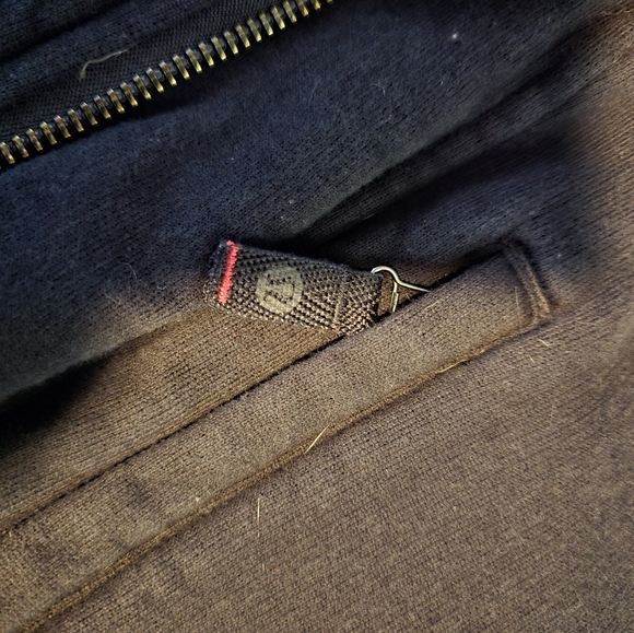 Lululemon high neck zip up sweater large - Picture 6 of 6
